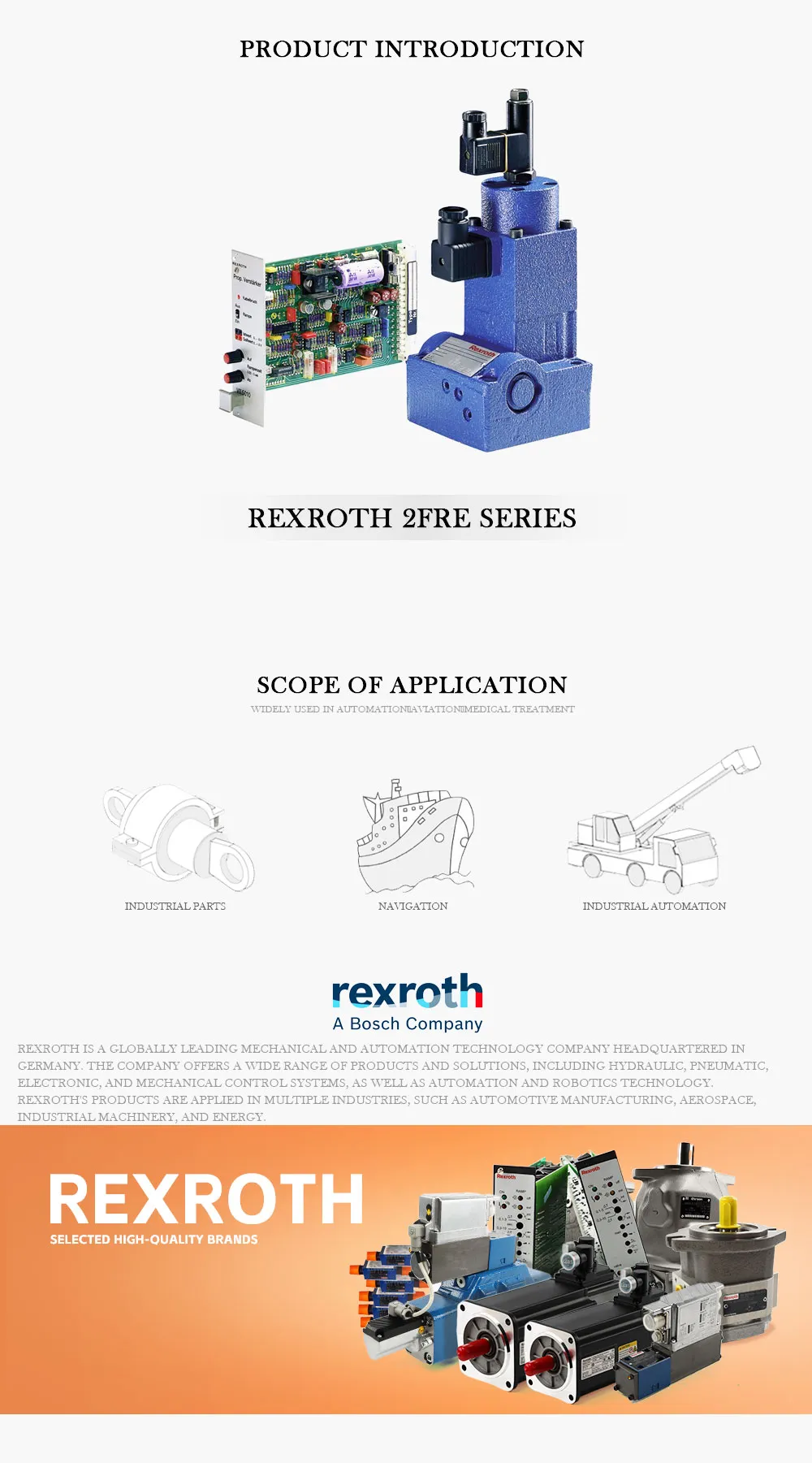 REXROTH 2FRE Product Description-1