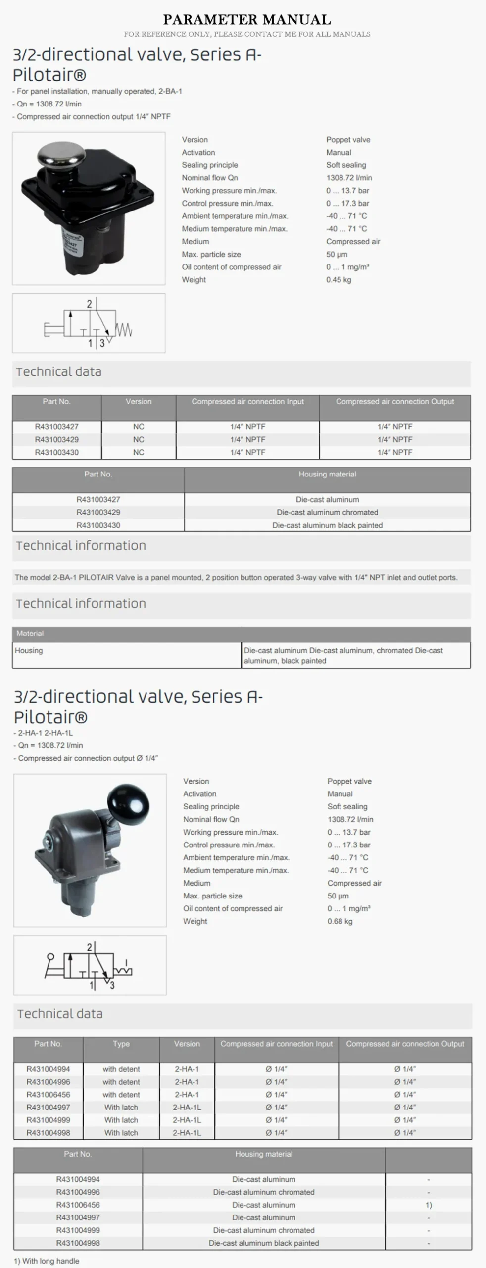 REXROTH 2HA-2 Product Description-2