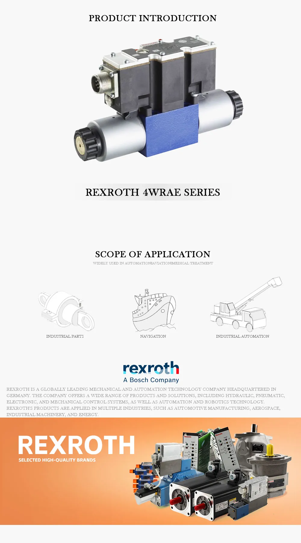 REXROTH 4WRAE Product Description-1