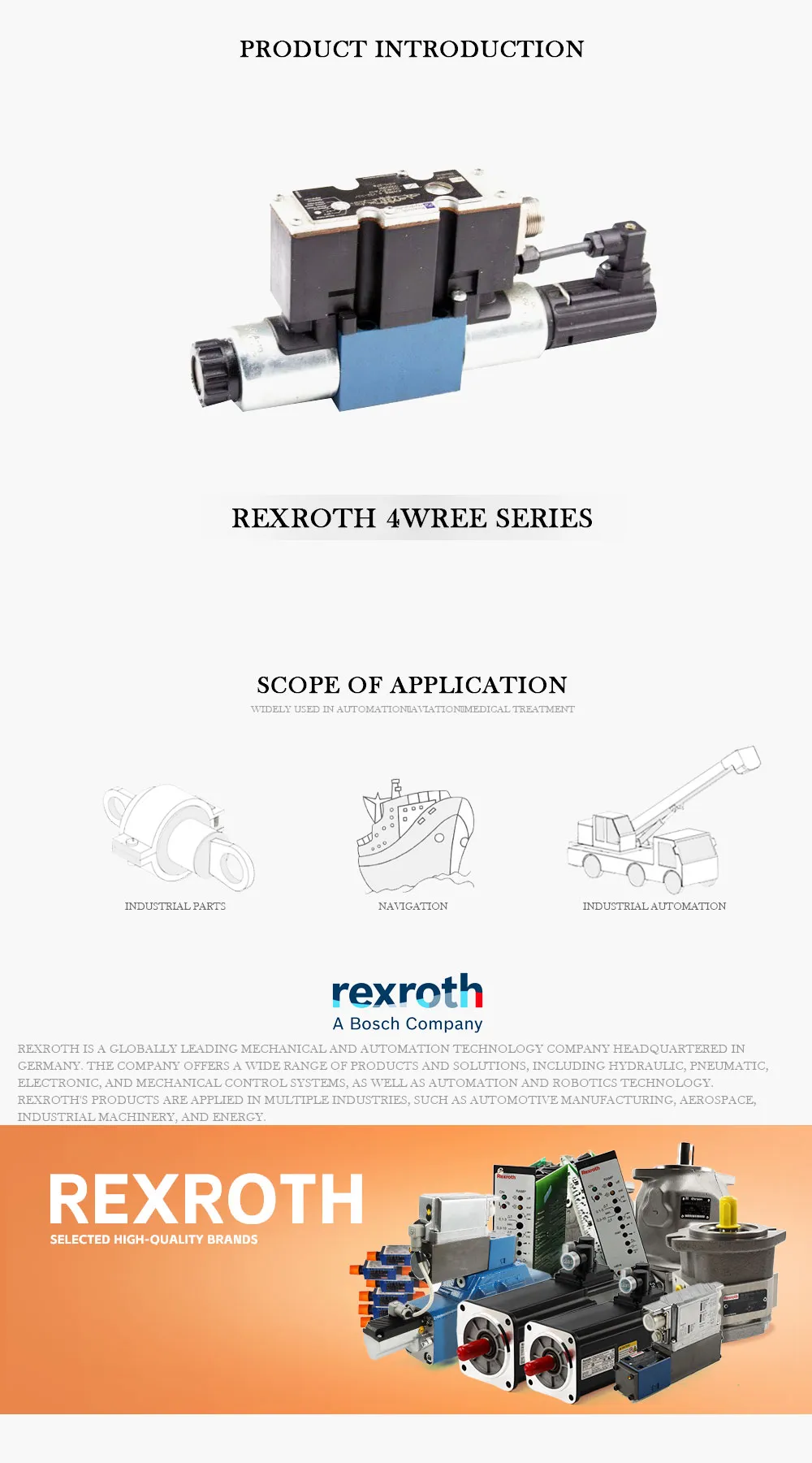 REXROTH 4WREE Product Description-1
