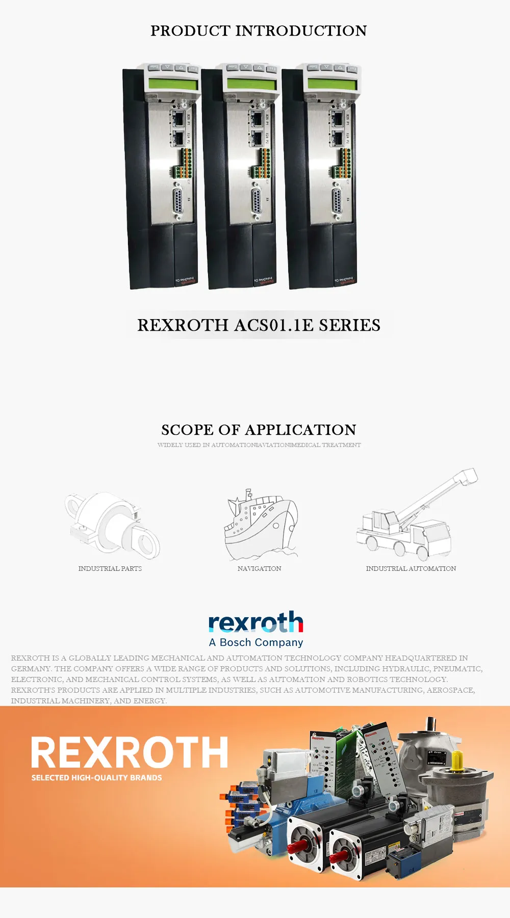 REXROTH ACS01 Product Description-1