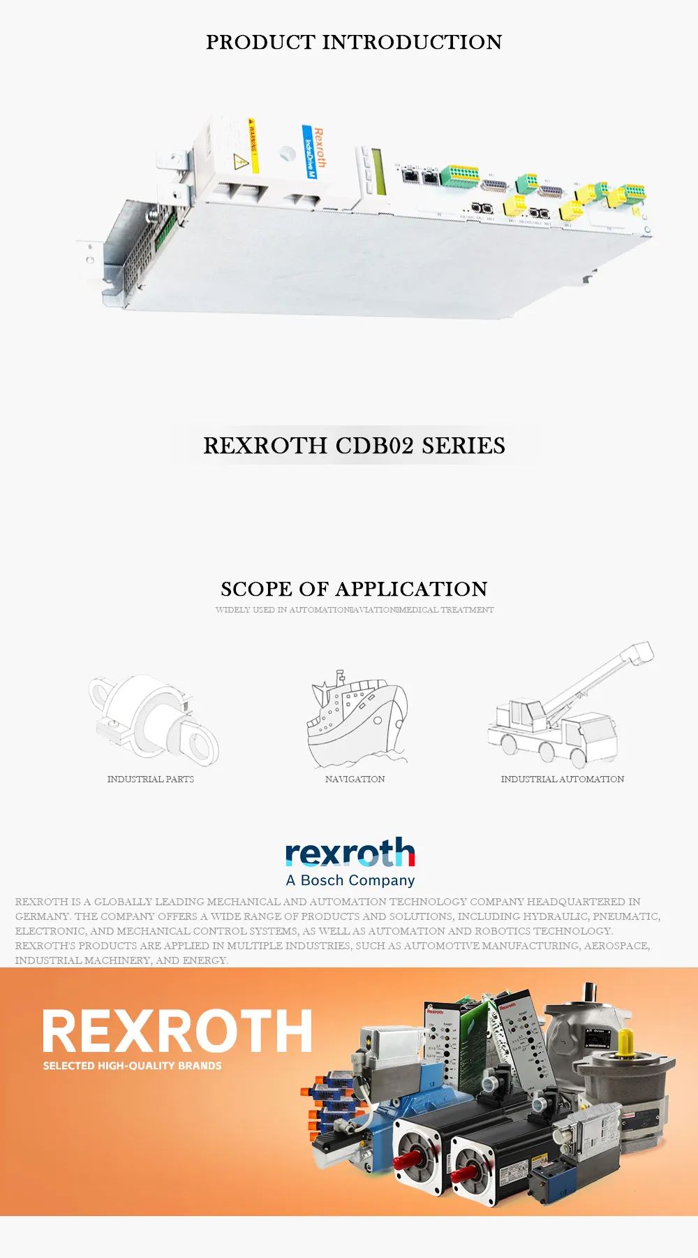 REXROTH CDB02 Product Description-1