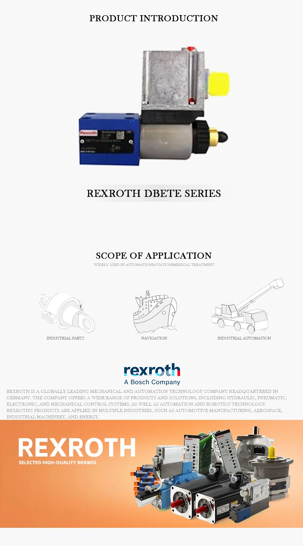 REXROTH DBETE Product Description-1