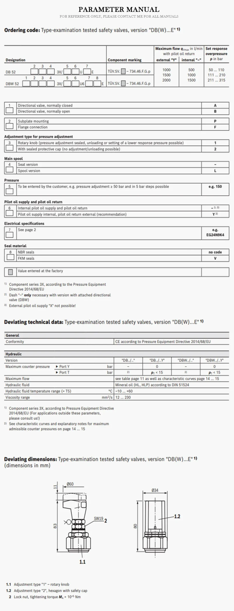 REXROTH DBW Product Description-2