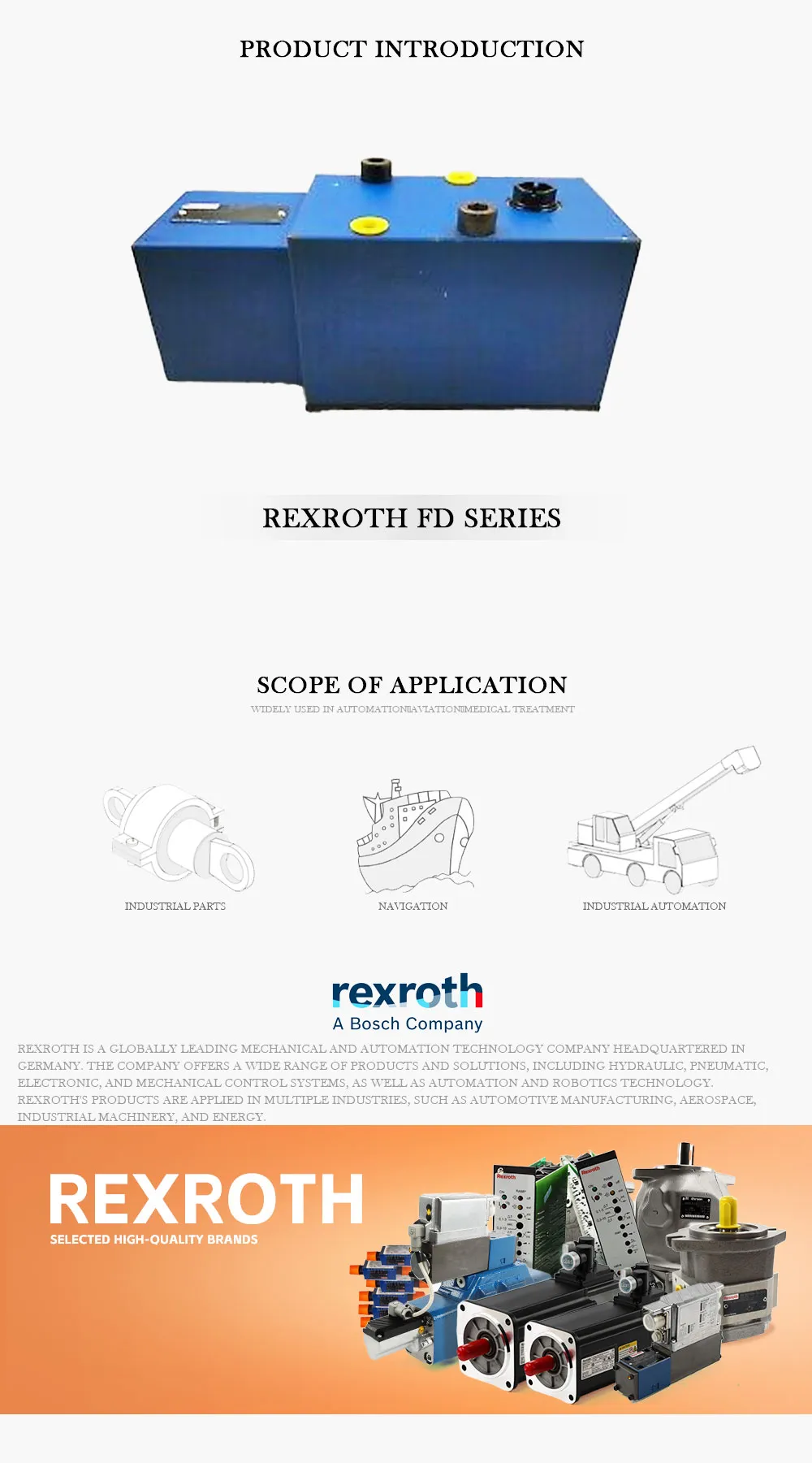 REXROTH FD Product Description-1