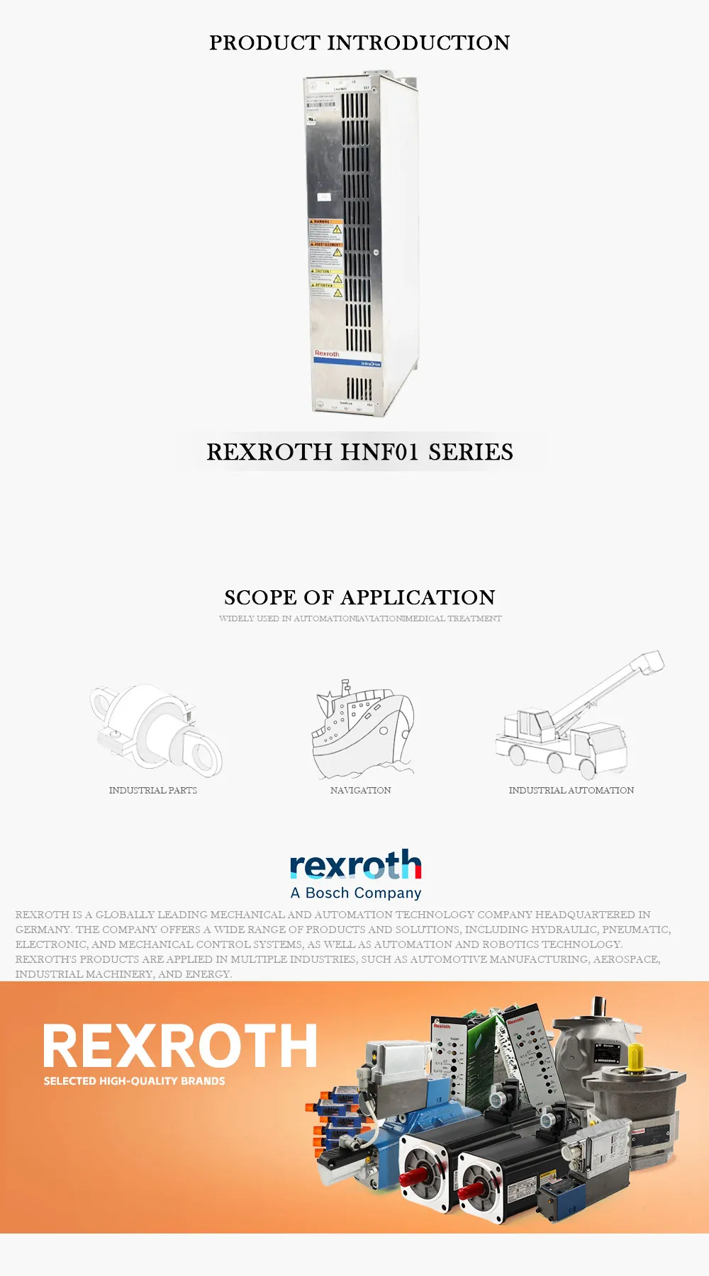 REXROTH HNF01 Product Description-1