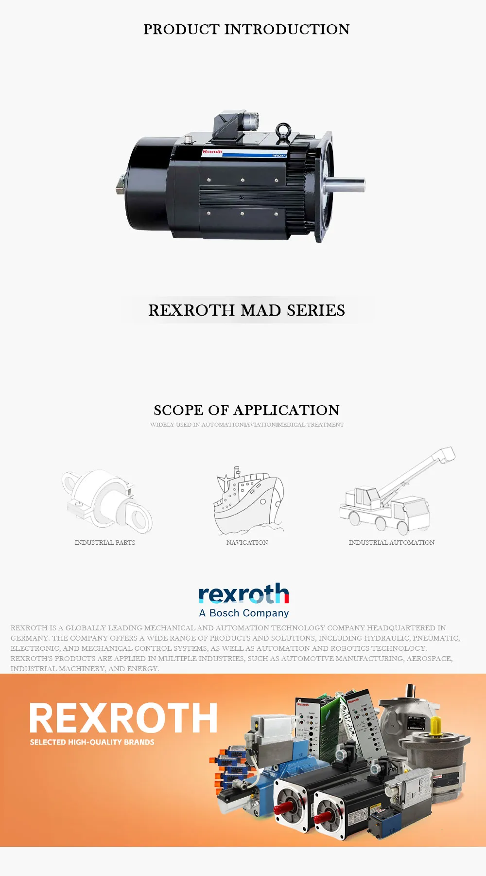 REXROTH MAD Product Description-1