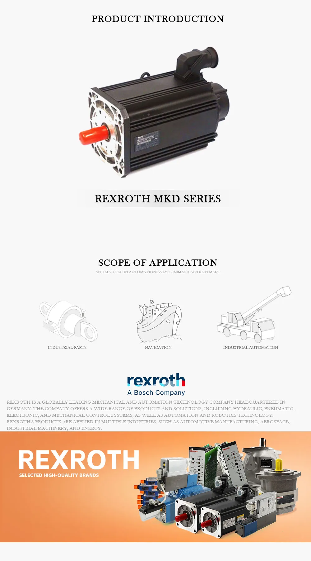 REXROTH MKD Product Description-1