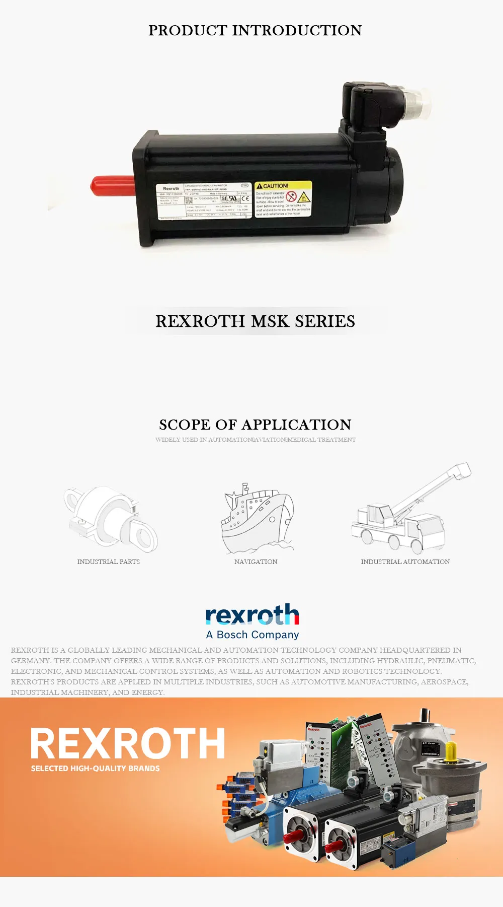 REXROTH MSK Product Description-1