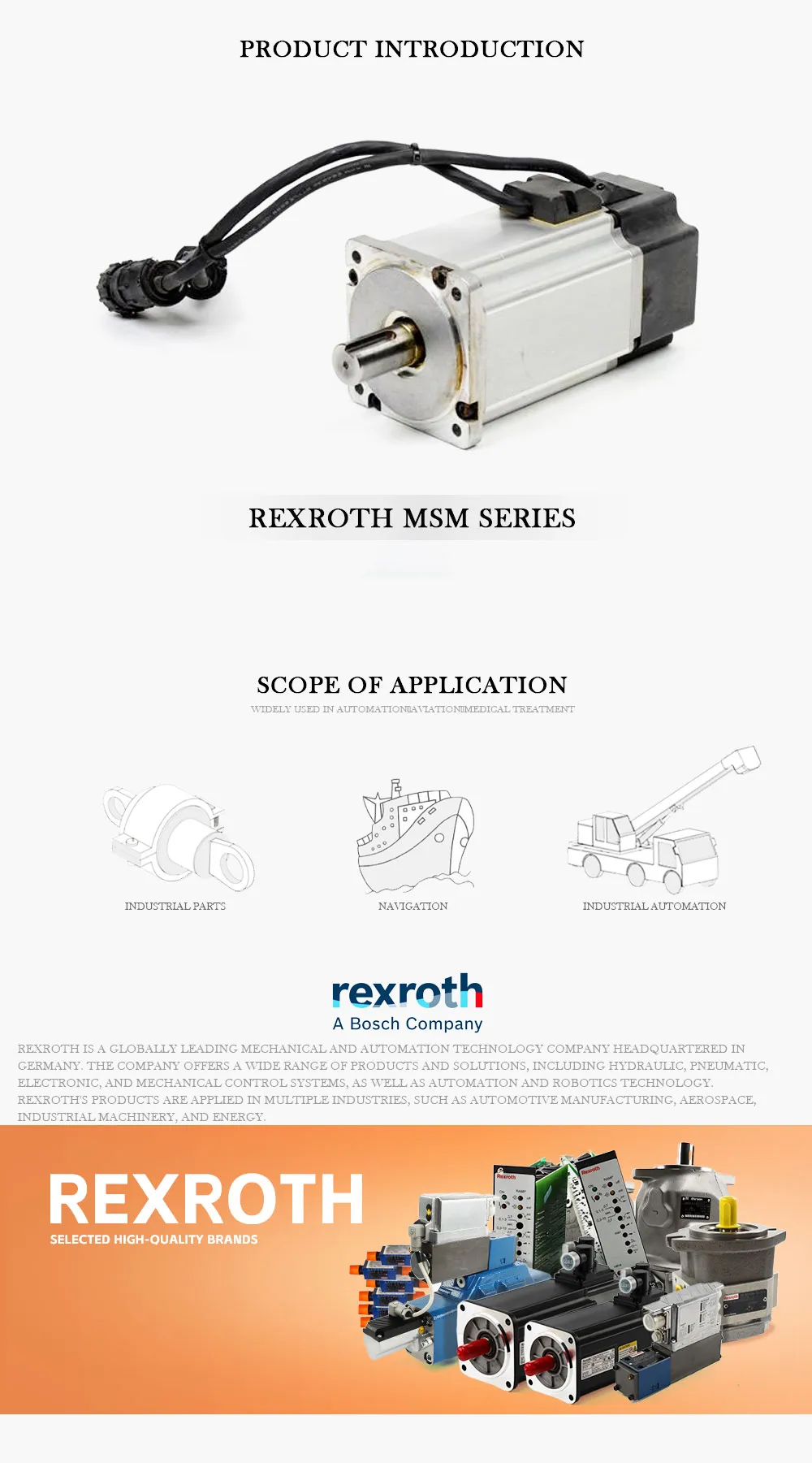 REXROTH MSM Product Description-1