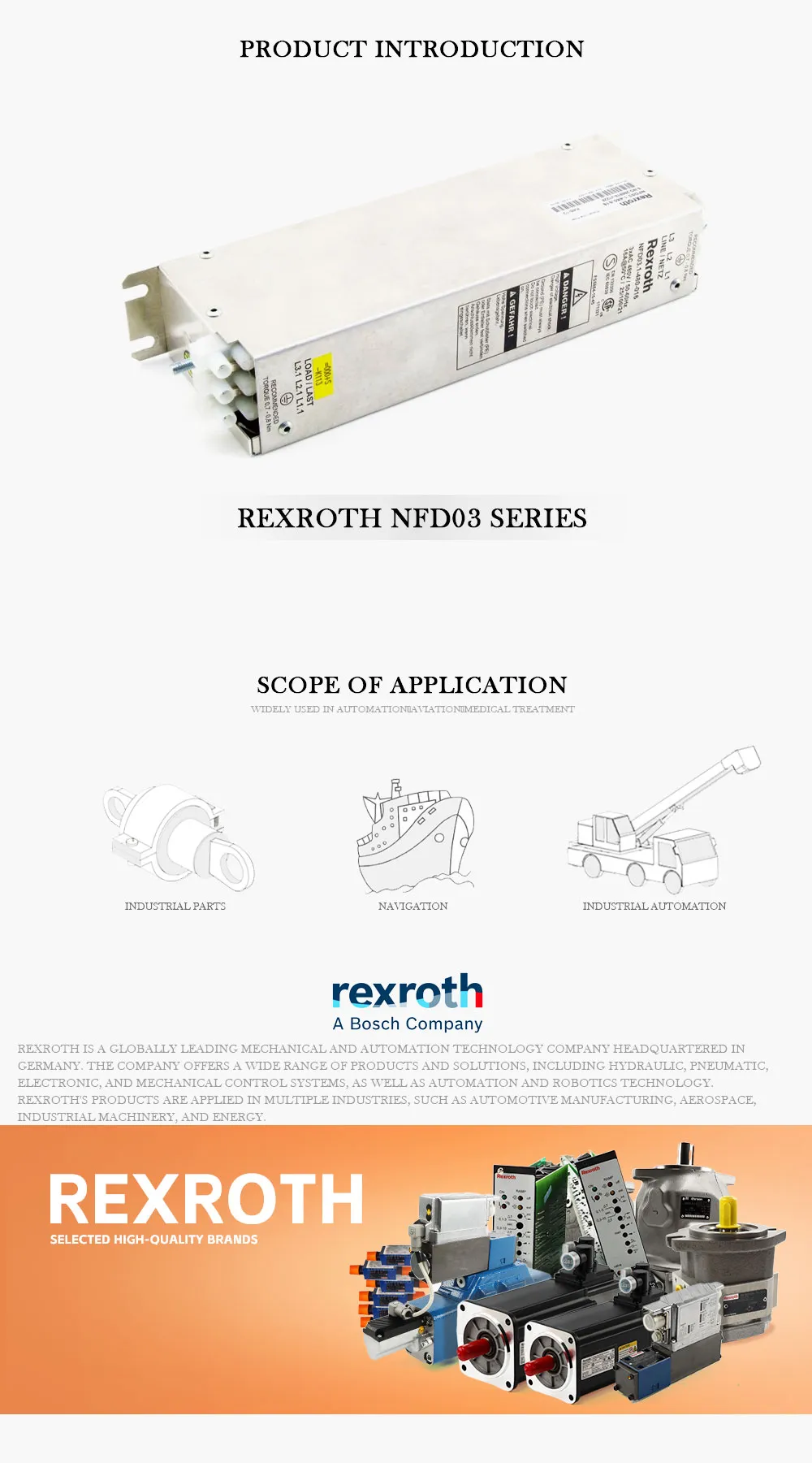 REXROTH NFD03 Product Description-1