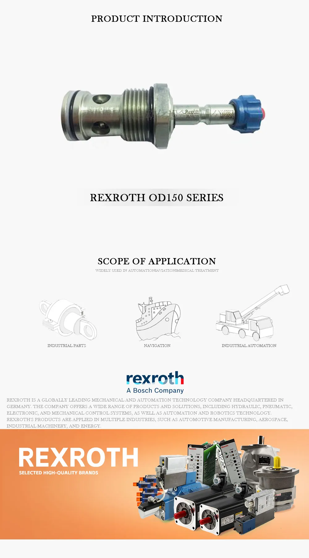 REXROTH OD150 Product Description-1