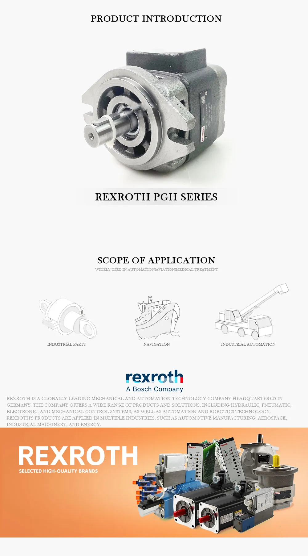 REXROTH PGH Product Description-1