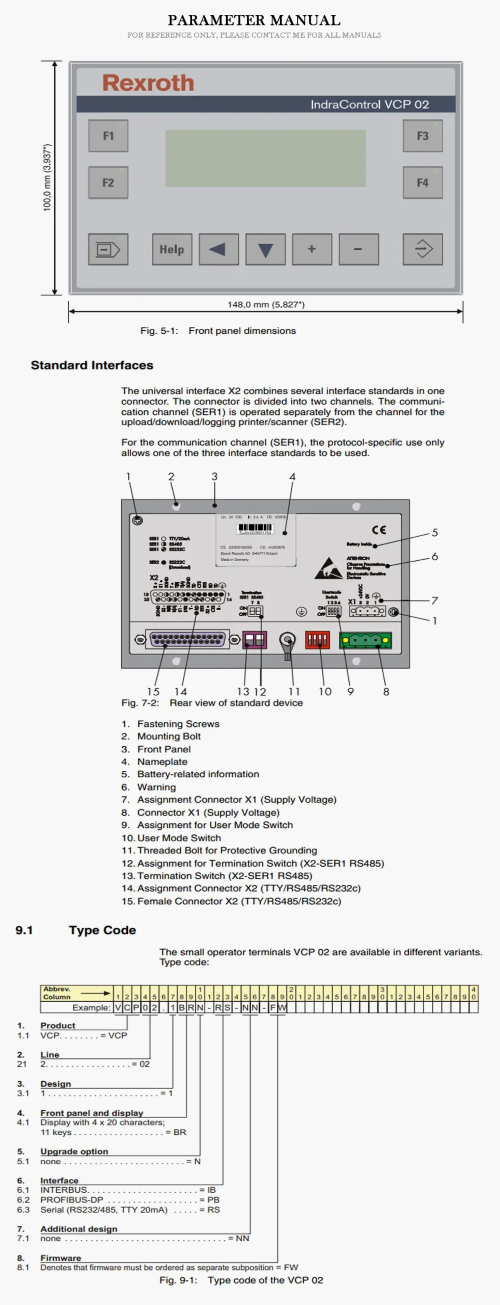REXROTH VCP Product Description-2