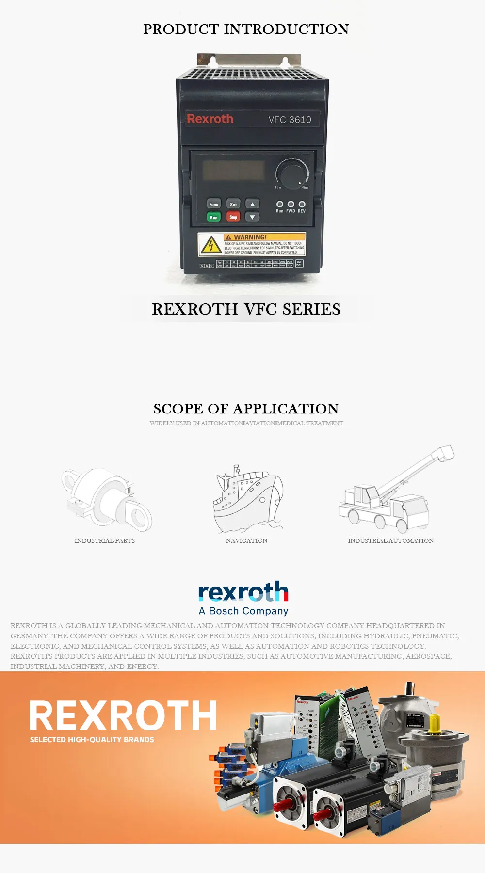 REXROTH VFC Product Description-1