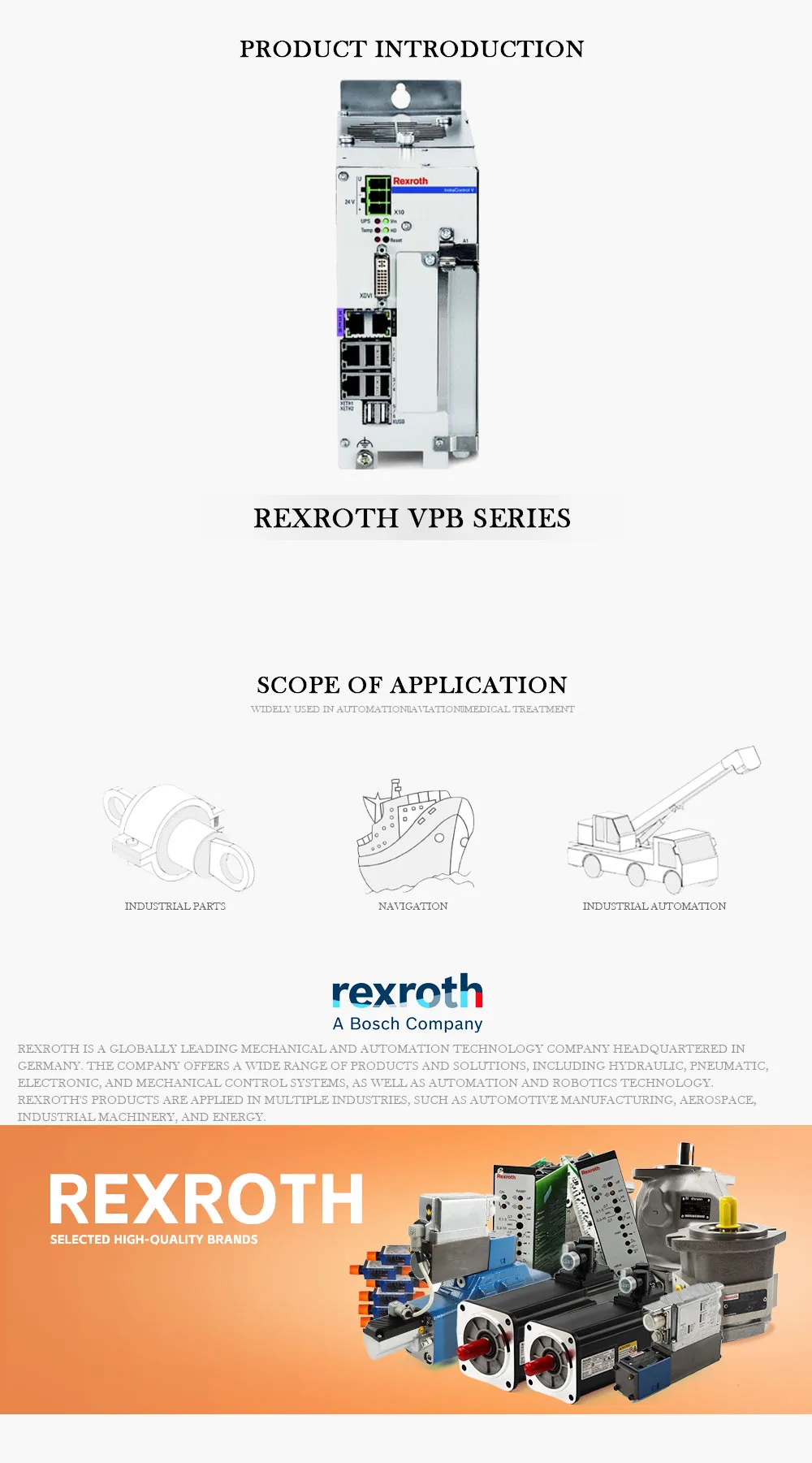 REXROTH VPB Product Description-1