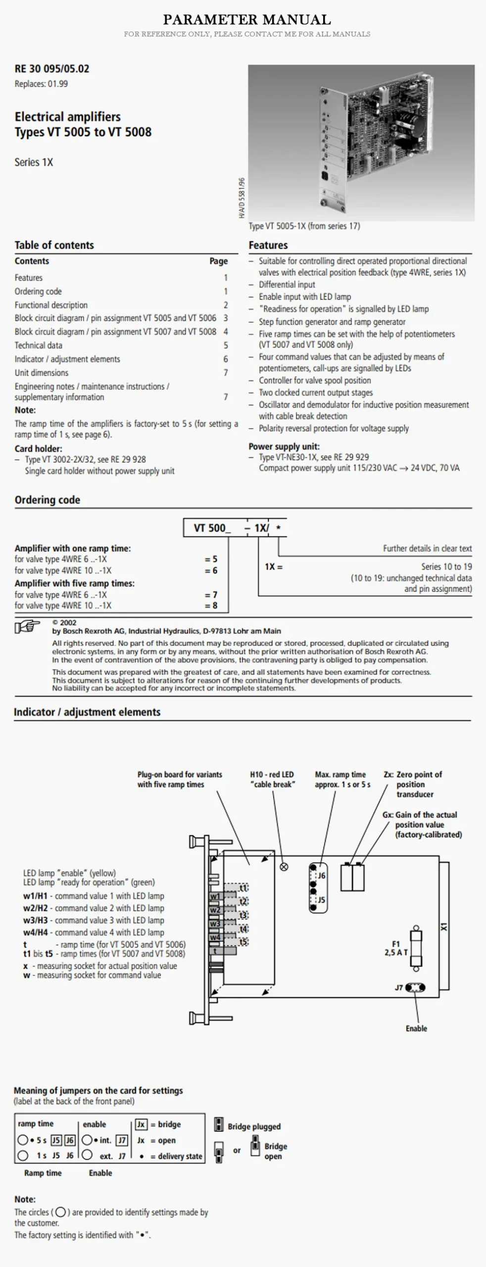 REXROTH VT Product Description-2