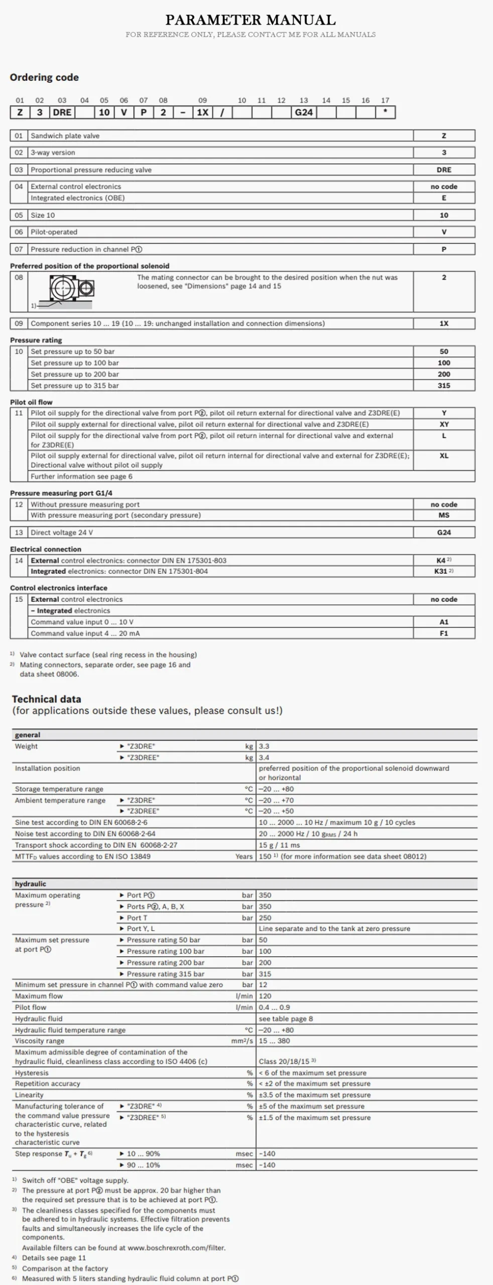 REXROTH Z3DREE Product Description-2