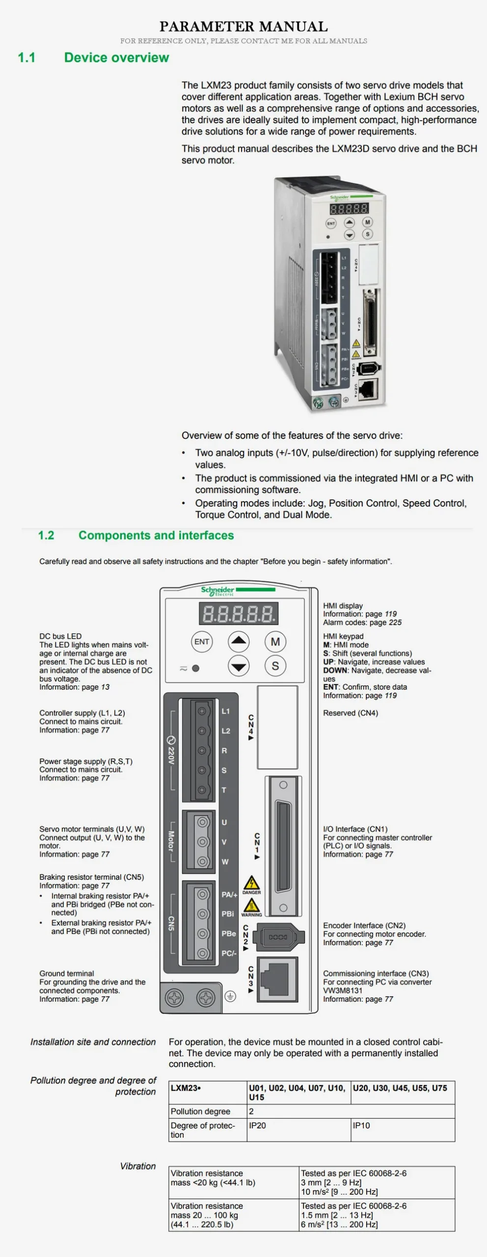 SCHNEIDER BCH Product Description-2