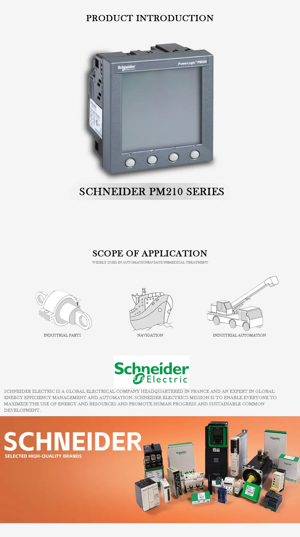 SCHNEIDER PM210 Product Description-1