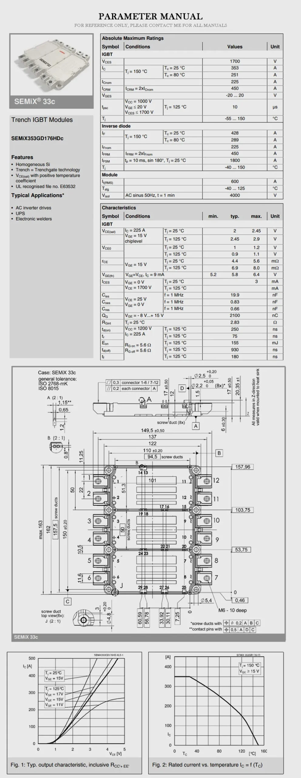 SEMIKRON SEMiX353 Product Description-2