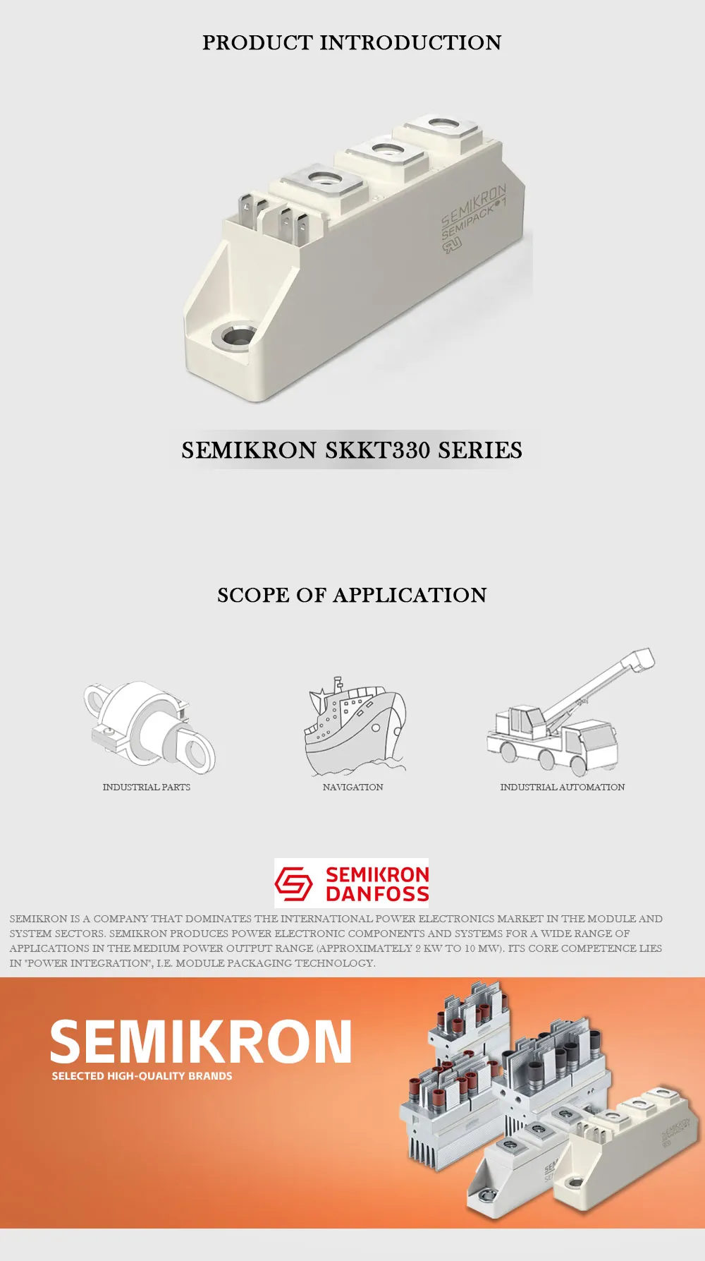 SEMIKRON SKKT330 Product Description-1