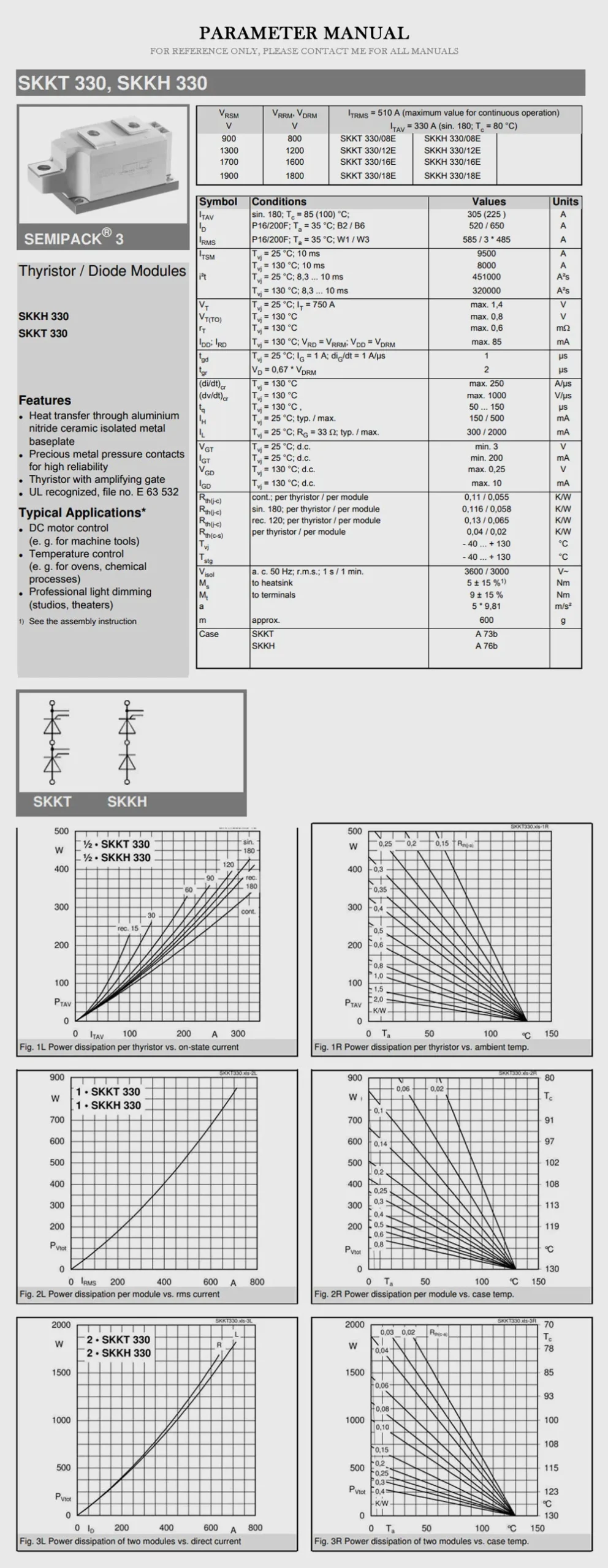 SEMIKRON SKKT330 Product Description-2