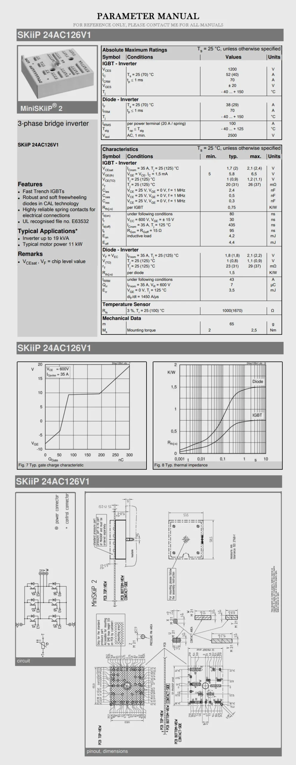 SEMIKRON SKiiP 24AC126V1 Product Description-2