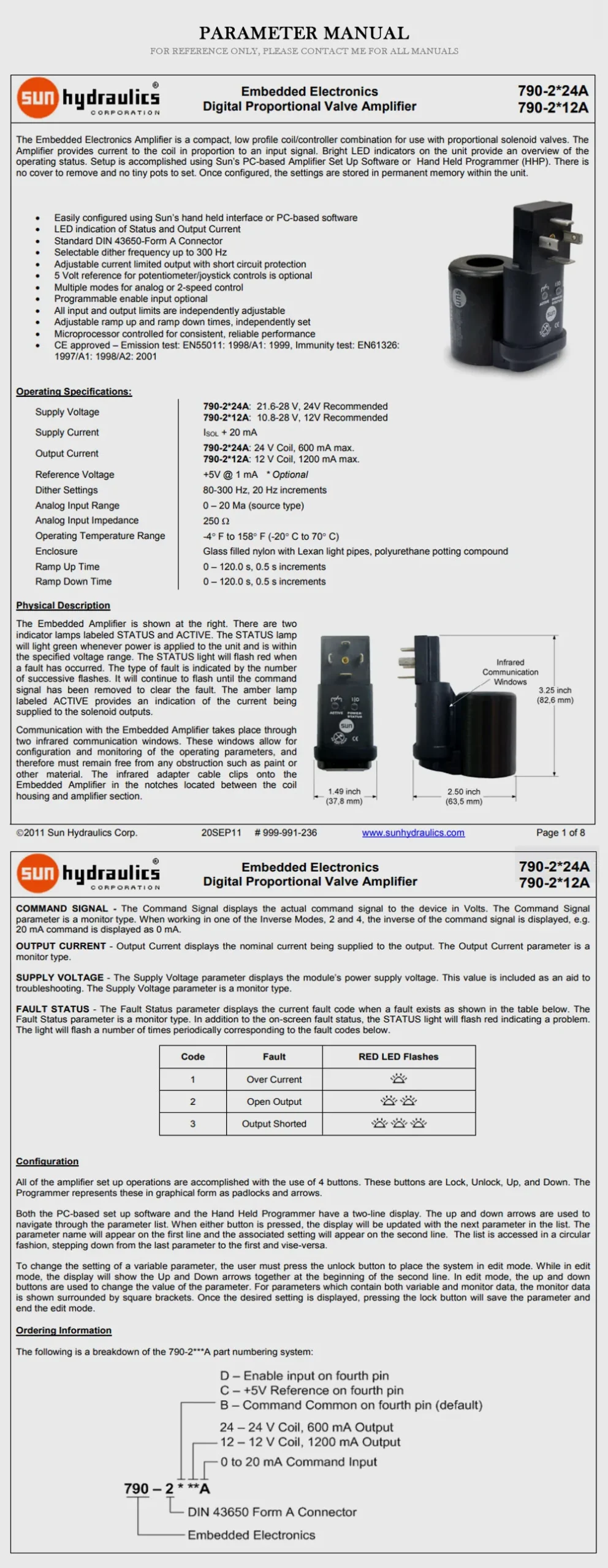 SUN 790-2B24A Product Description-2