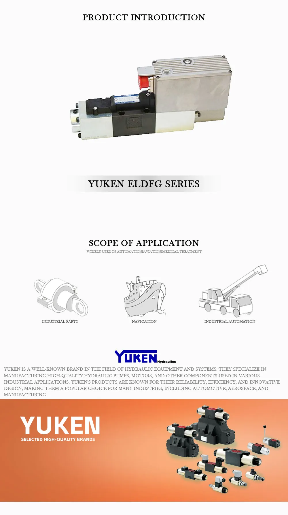YUKEN ELDFG Product Description-1