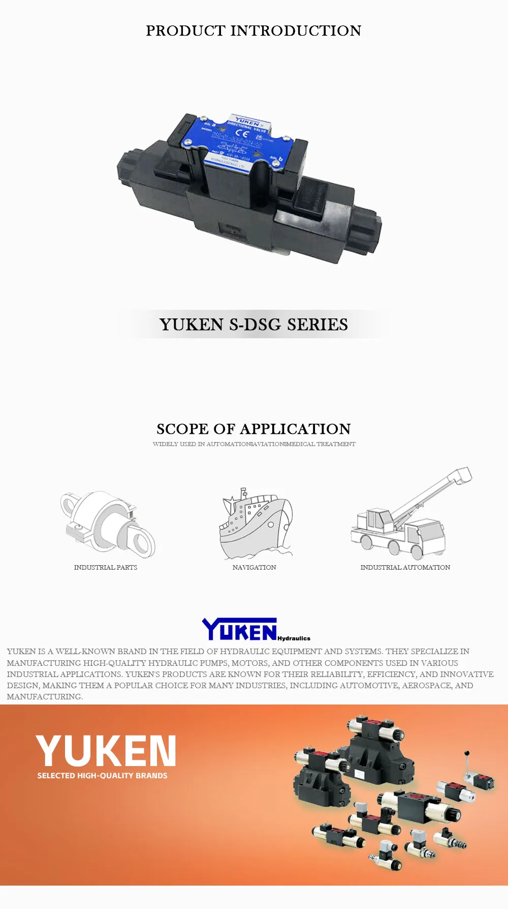 YUKEN S-DSG Product Description-1