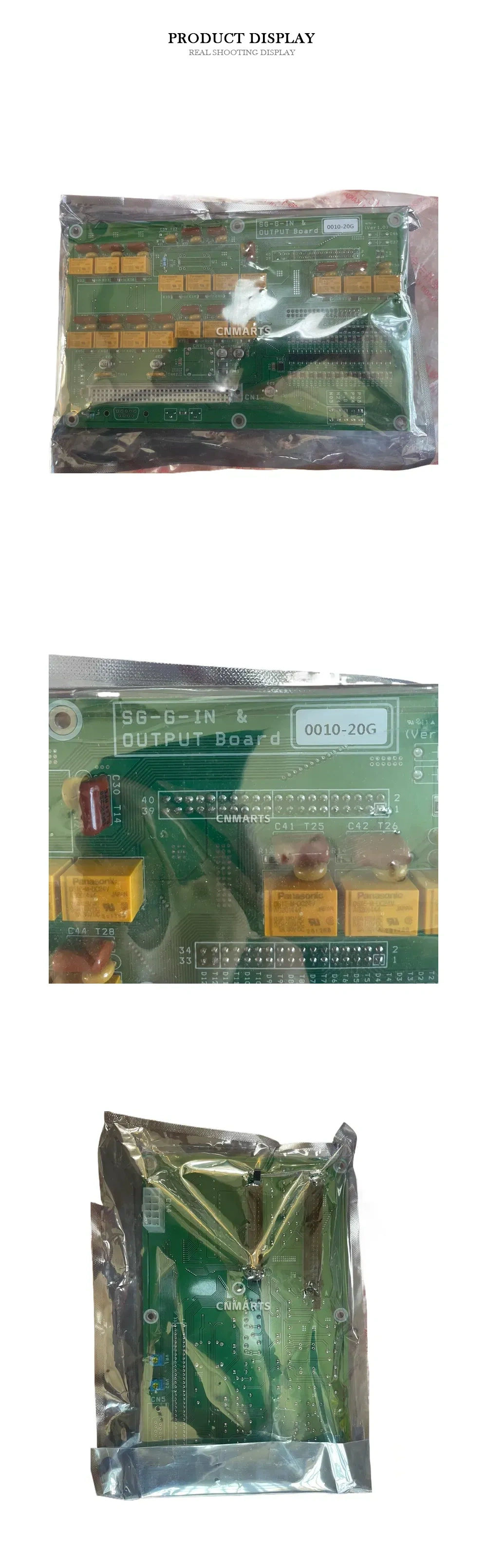 0010-20G SG-G-IN & OUTPUT Board Description