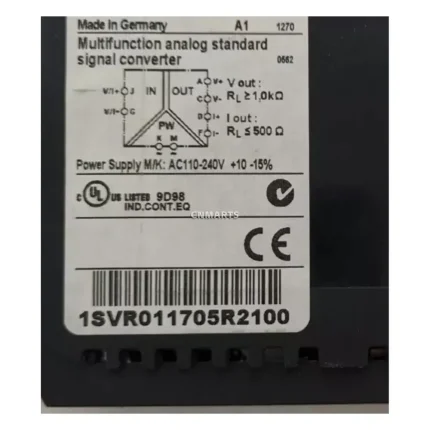 ABB 1SVR011705R2100 Multifunction analog standard signal converter