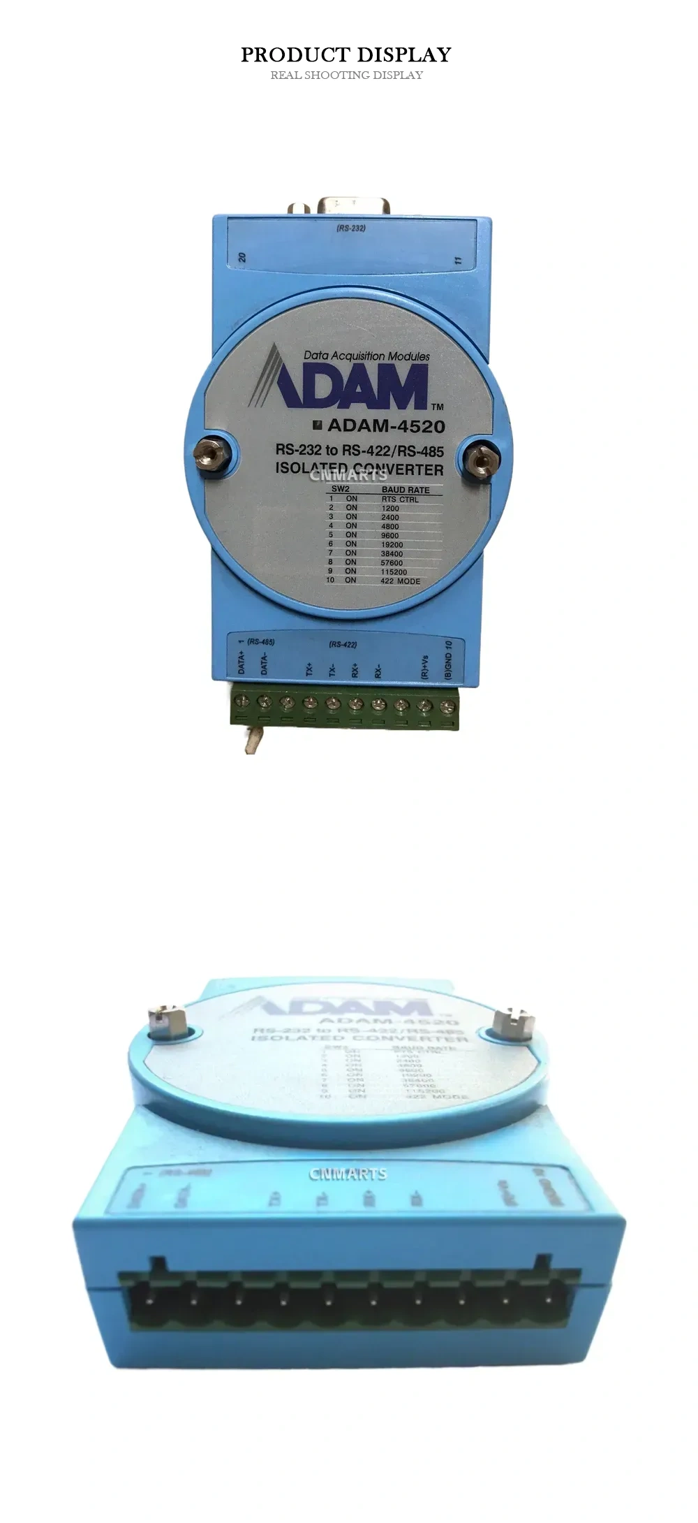 ADAM ADAM-4520 RS-232 to RS-422/RS-485 Isolated Converter Description