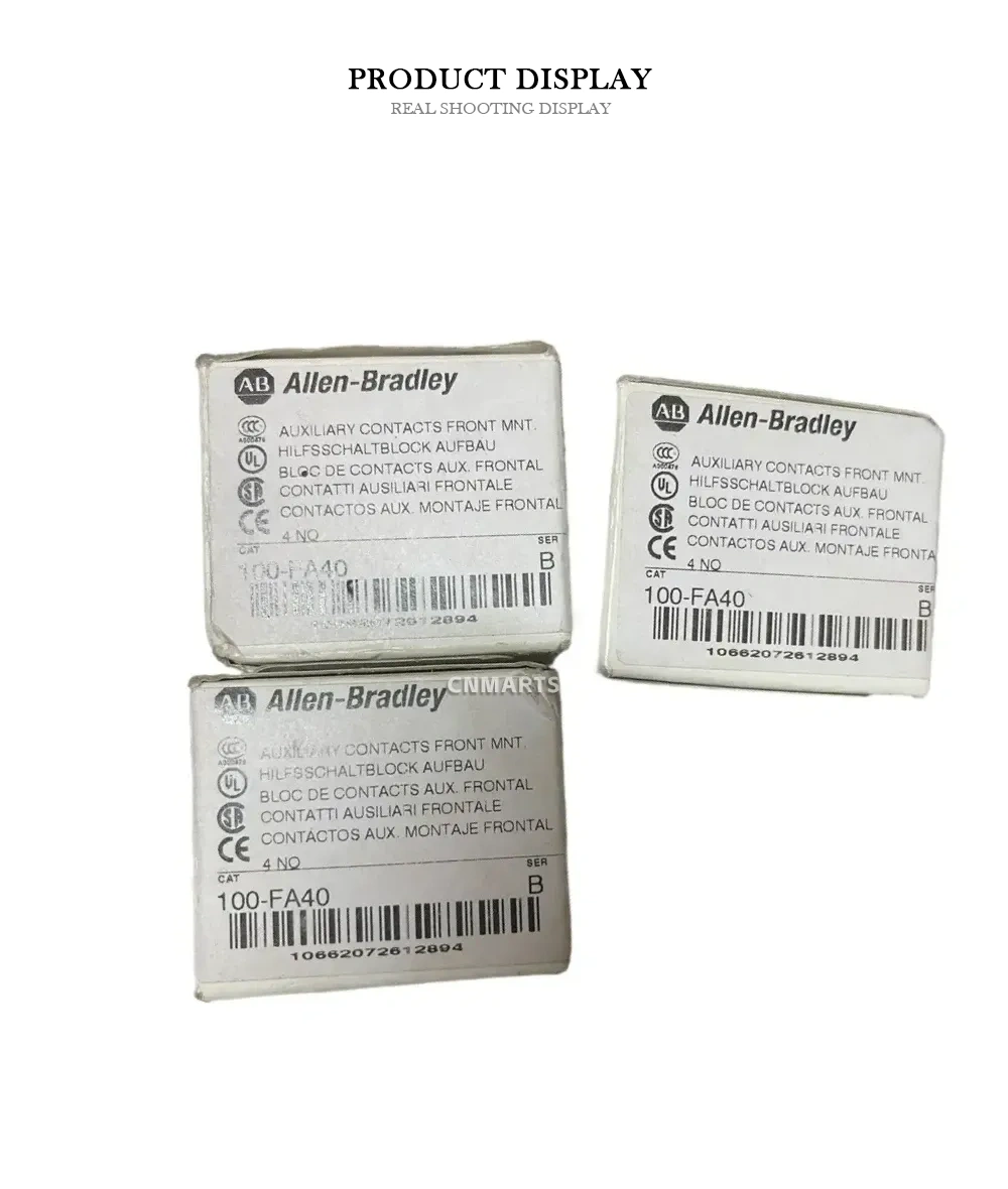 Allen-Bradley 100-FA40 Auxiliary Contact Block Description