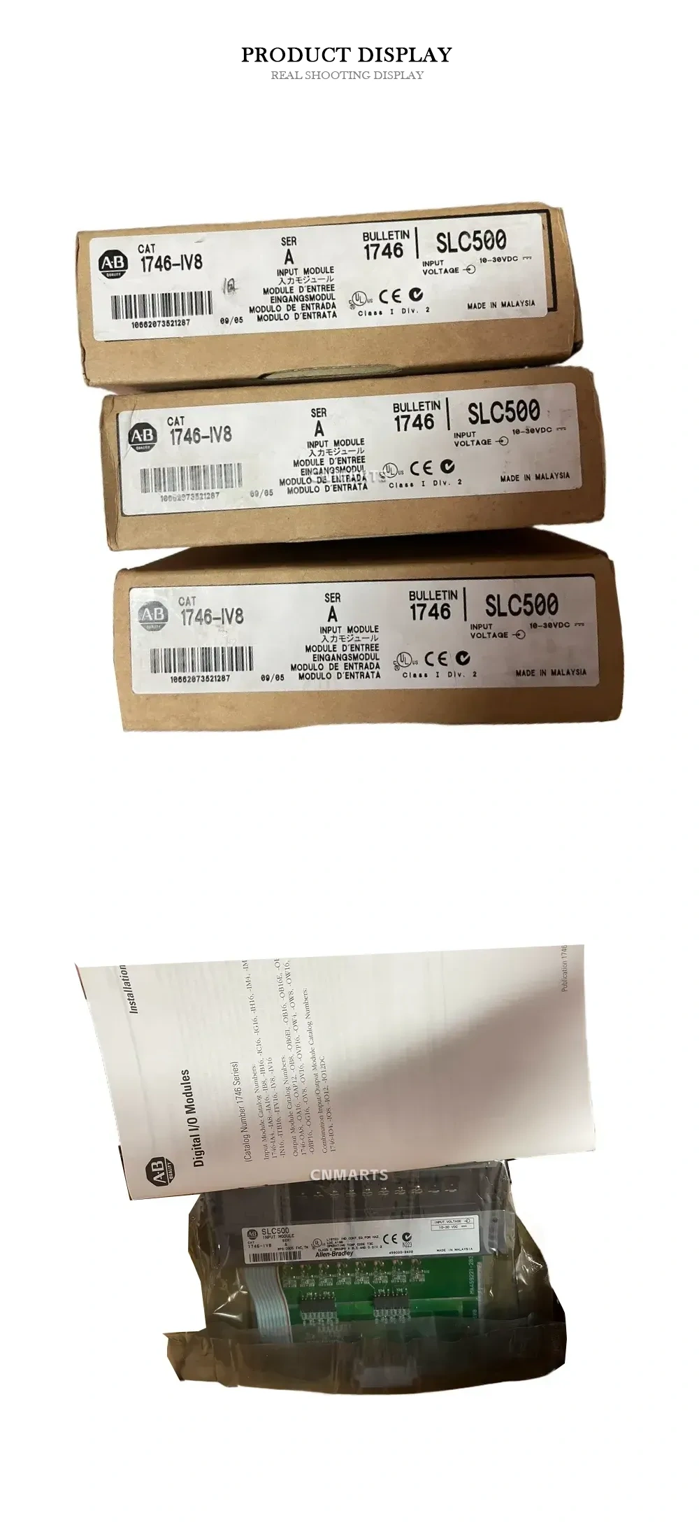 Allen-Bradley 1746-IV8 Digital Input Module Description