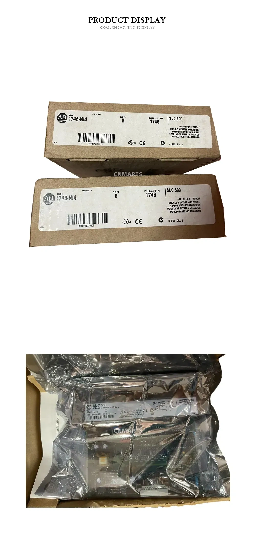 Allen-Bradley 1746-NI4 Analog Input Module Description