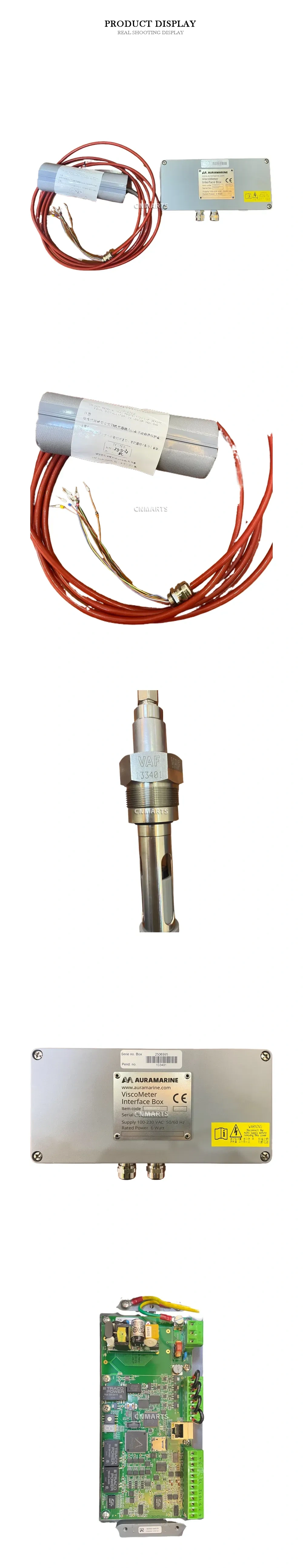 Auramarine / VAF Instruments ViscoMeter (Box: 2506595, Pendulum: 133401) ViscoMeter Interface Box and Sensor System Description