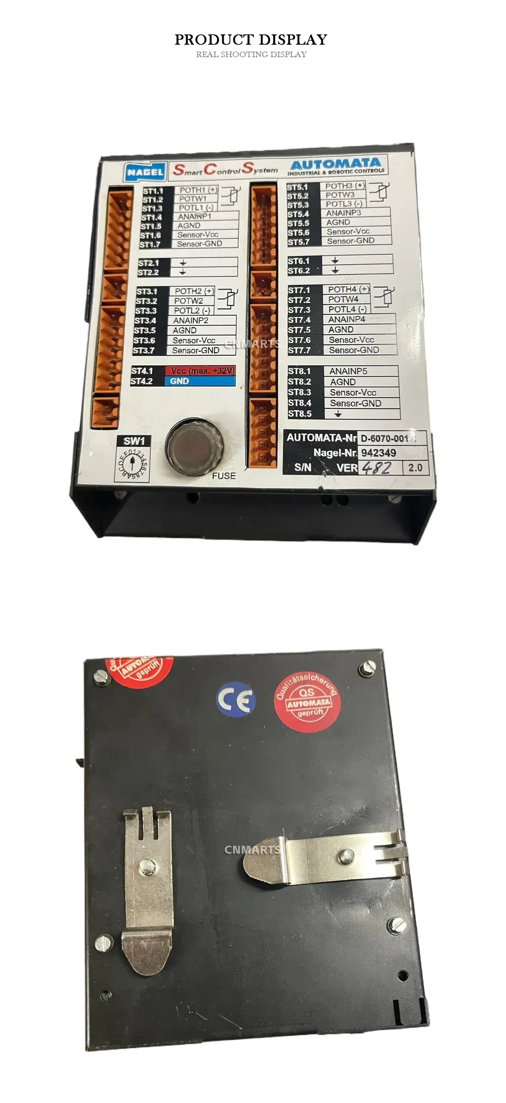 Automata / Nagel D-6070-001-1 Industrial Control Module Description