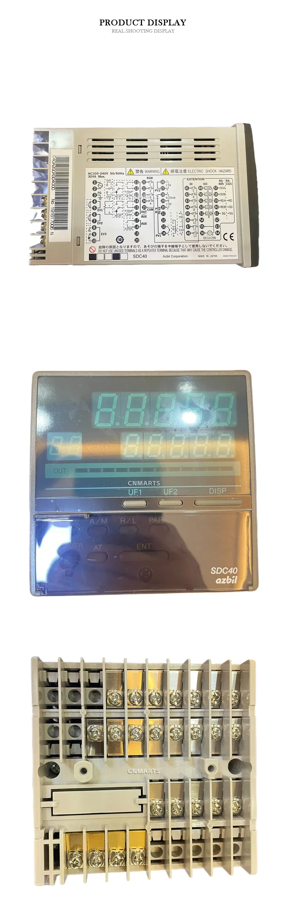 Azbil SDC40 Digital Program Controller Description