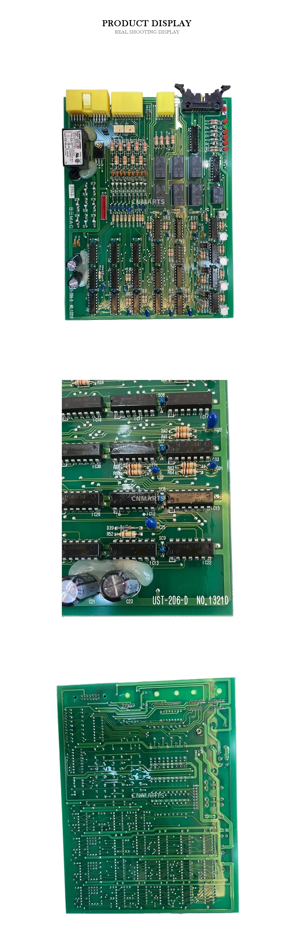 BEMAC UST-206-D Industrial Control Circuit Board Description