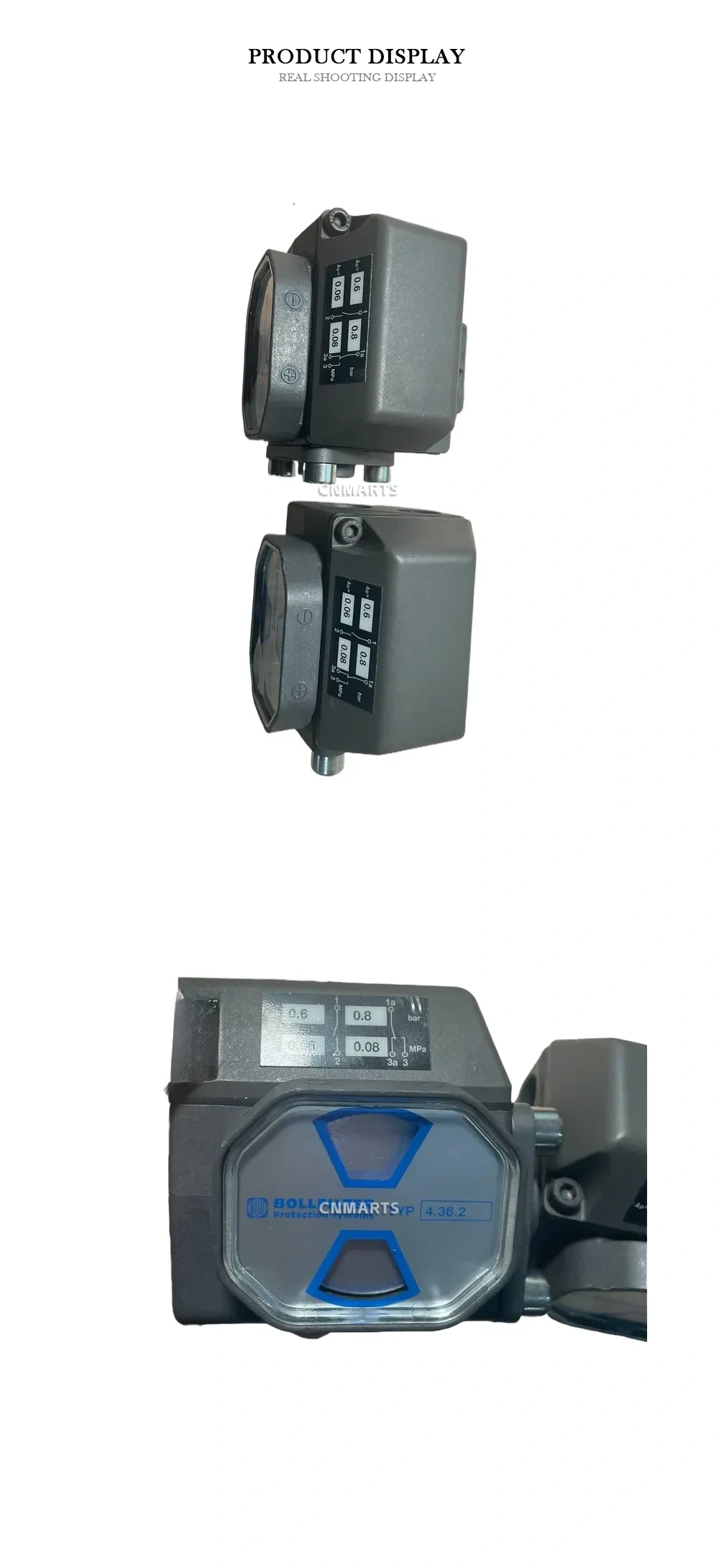 BOLLFILTER 4.36.2 Differential Pressure Switch Description