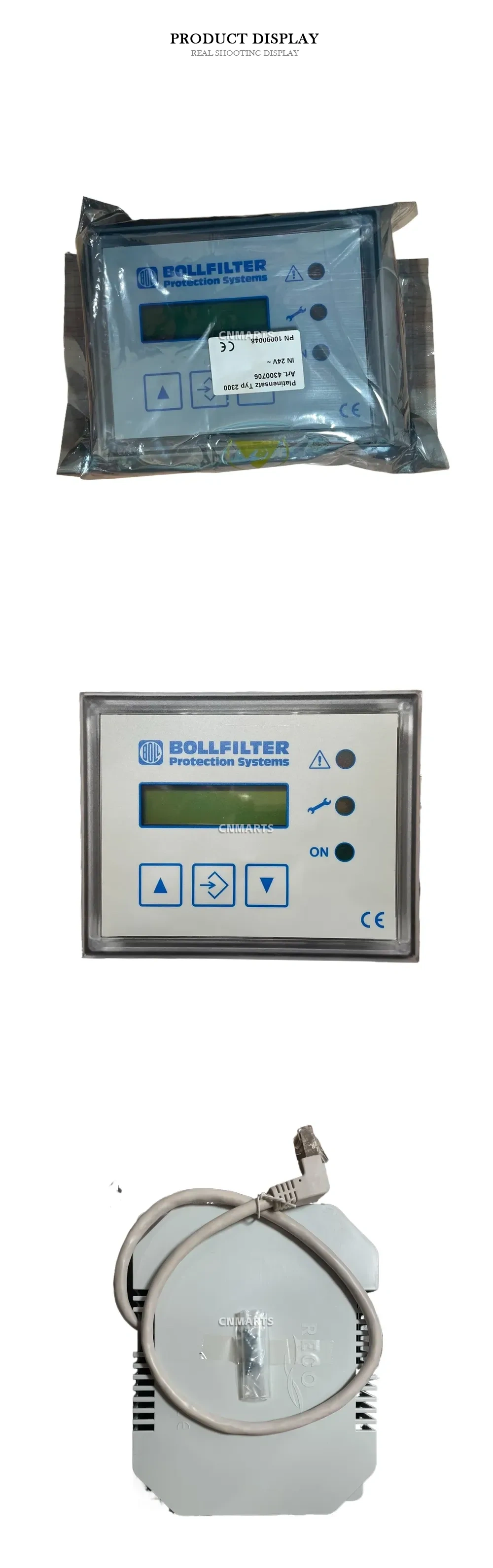 Bollfilter Typ 2300 Control Unit / Circuit Board Assembly Description