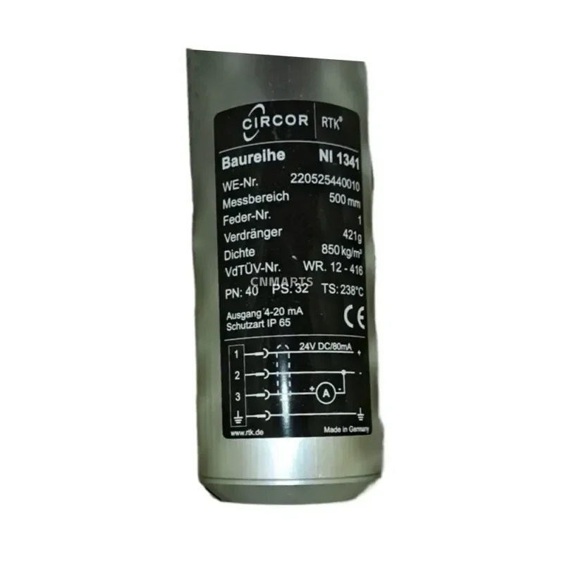 CIRCOR RTK NI 1341 Displacer Level Transmitter