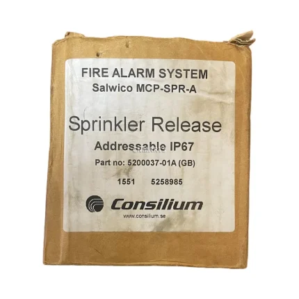 Consilium MCP-SPR-A Sprinkler Release Manual Call Point