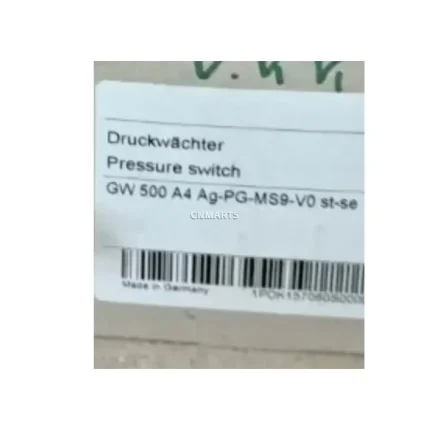 DUNGS GW 500 A4 Ag-PG-MS9-V0 st-se Pressure switch