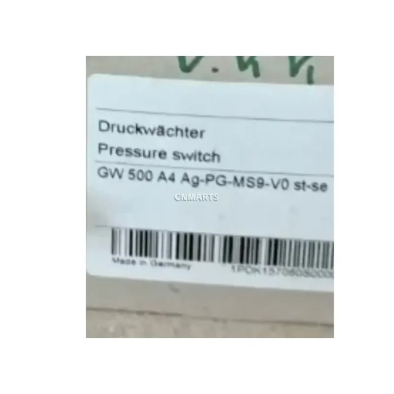 DUNGS GW 500 A4 Ag-PG-MS9-V0 st-se Pressure switch