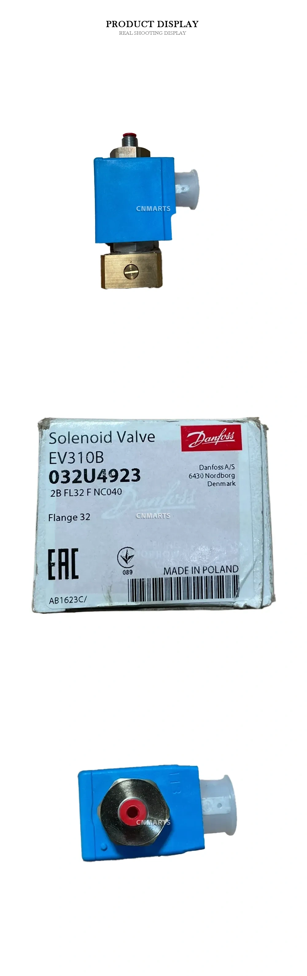 Danfoss EV310B Solenoid Valve Description