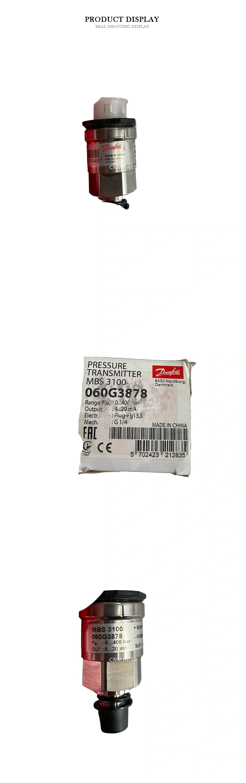 Danfoss MBS 3100 / 060G3878 Pressure Transmitter Description