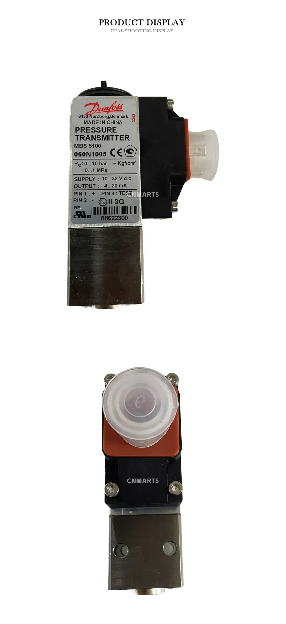 Danfoss MBS 5100 060N1005 Pressure Transmitter Description